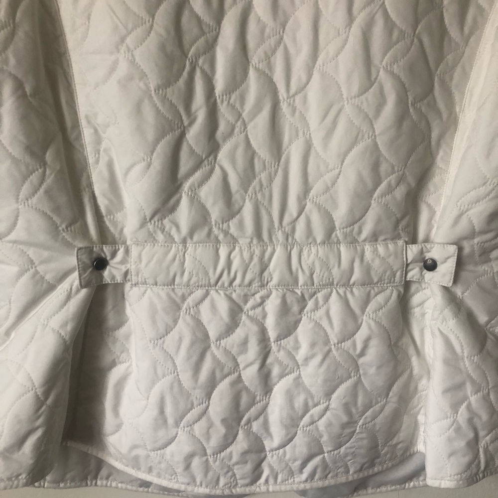 Eddie Bauer White Stylish Puffer Vest - Picture 7 of 8